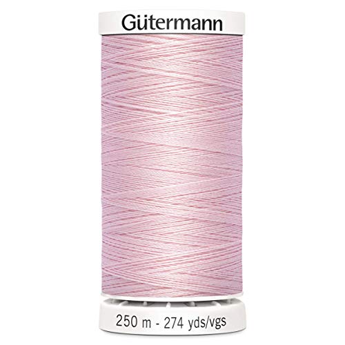 Gutermann 0659 Polyester-Nähgarn, 250 m, Zopfrosa, Rosa, 5.5 x 2.7 x 2.7 cm von Gütermann