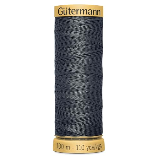 Gutermann 100M Natürlichen Baumwollgarn Raum Grau von Gutermann