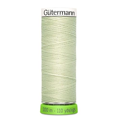 Gutermann 723860 818 Sew All 100 % recyceltes Polyestergarn, 100 m, helles Edelrostgrün, Einheitsgröße von Gütermann