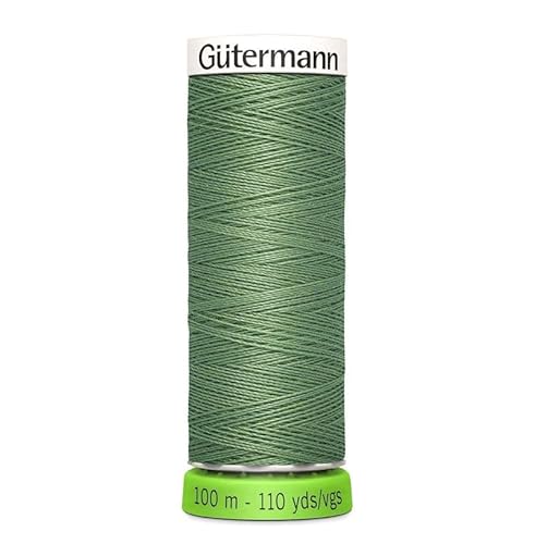 Gütermann 723860 821 Nähgarn, 100% recyceltes Polyester, 100 m, Zeder, Einheitsgröße von Gütermann