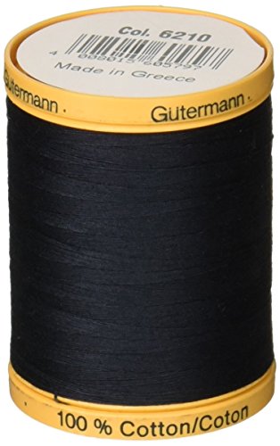 Gutermann Natürliches Baumwollgarn, 800 m, Blau von Gütermann