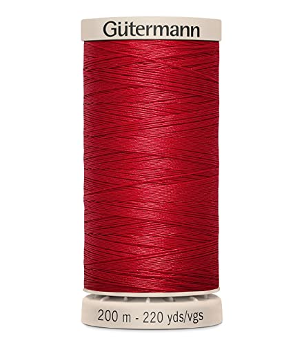 Gutermann Quiltgarn, 220 m, Rot, Acryl, Mehrfarbig, 2.79x5.58x2.79 cm, 200 von Gütermann