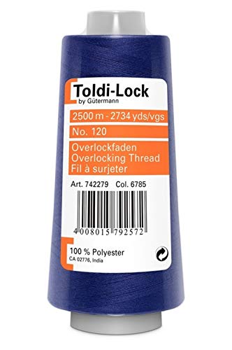 Gutermann Toldi Lock Overlock-Nähgarn, 2500 m, 6785 von Gütermann