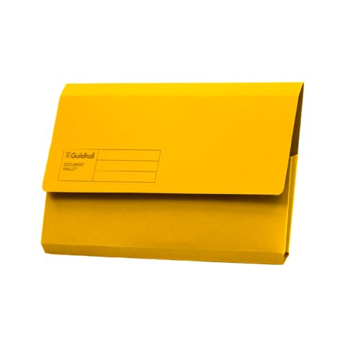 GUILDHALL DOC WALLET BLUE ANGEL YELLOW von Guildhall