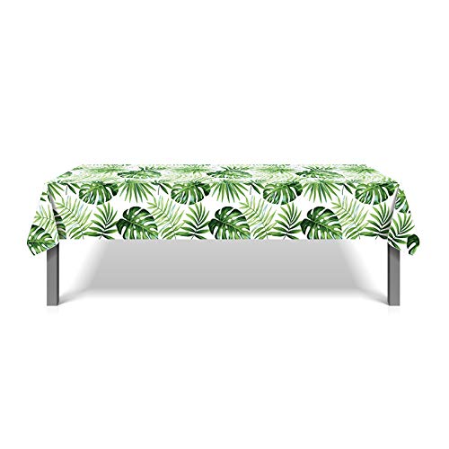 3 Pack Tischdecken für Hawaiianische Party Dekoration 130x220cm Einweg Tischtuch aus Kunststoff Party Tischdecke Aloha Tropische Hawaii Tischtuch für Sommer Pool Strand Geburtstag Party Dekoration von Gukasxi