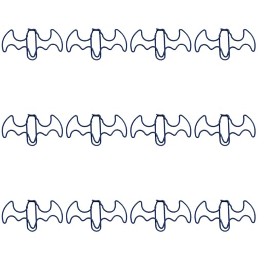 Lesezeichen/Büroklammern Halloween Großes Motiv für Deko Hochzeiten Postkarten Einladungen Büro Schulbedarf (Bat) von Guochenxi168
