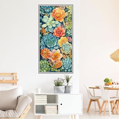 Guofuos Blume Malen Nach Zahlen Groß 220X100cm Malen Nach Zahlen Erwachsene Farbe Malen Nach Zahlen Kinder, Knitterfreie Leinwand, Pinsels Und Acrylfarbe Diy Handgemalt Kit, Geschenke für Männer-z590 von Guofuos