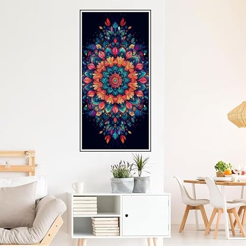 Malen Nach Zahlen Erwachsene Abstrakt Malen Nach Zahlen Blume Malen Nach Zahlen ab 9 Jahre Mädchen DIY Ölgemälde Bastelset Kit, Mit 3-Pinseln und Acrylfarbe für Geschenk Wand Décor 220X100cm-z608 von Guofuos