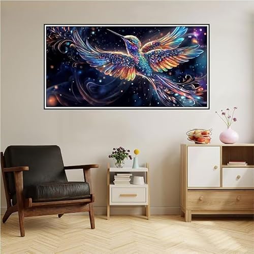 Malen Nach Zahlen Erwachsene Abstrakt Malen Nach Zahlen Tier Malen Nach Zahlen ab 9 Jahre Mädchen DIY Ölgemälde Bastelset Kit, Mit 3-Pinseln und Acrylfarbe für Geschenk Home Wand Décor 100X50cm-z6 von Guofuos