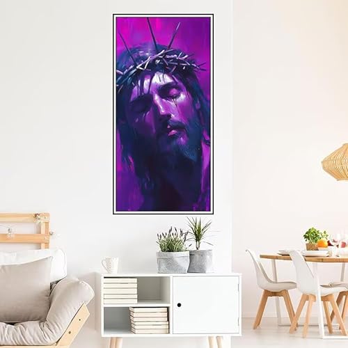 Religion Malen Nach Zahlen Groß 220X100cm Malen Nach Zahlen Erwachsene Mann Malen Nach Zahlen Kinder, Knitterfreie Leinwand, Pinsels Und Acrylfarbe Diy Handgemalt Kit, Geschenke für Männer-z1044 von Guofuos