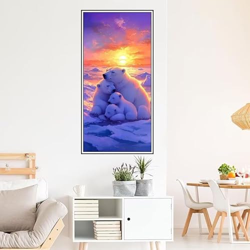 Sonnenuntergang Malen Nach Zahlen Groß 120X60cm Malen Nach Zahlen Erwachsene Tier Malen Nach Zahlen Kinder, Knitterfreie Leinwand, Pinsels Und Acrylfarbe Diy Handgemalt Kit, Geschenke für Männer-z555 von Guofuos