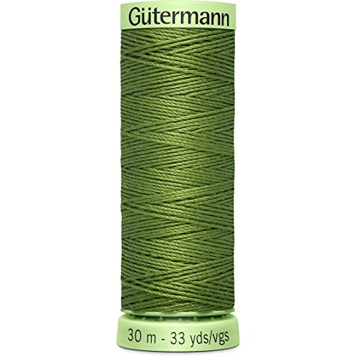 Gutermann Topstichgarn, 30 m, Schokoladenbraun (0815), Polyester, Schokobraun, 5.5 x 1.8 x 1.8 cm von Gutermann