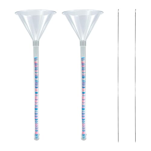 Handicraft Class Beading Funnel Tool, Clay Beads Jewelry Craft Tool, Clay Beading Funnel For Kids Crafts, Jewellery Making with Beading Needles for Bracelets, 9.57x2.05 Inches/24.31x5.21cm von Gvblkq