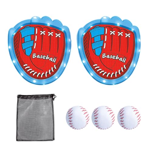 Sticky Ball Catch Game, Baseball Throwing Game Kit, Baseball Training Toy with Adjustable Straps for Family Gatherings, Birthday Parties, Camping Trips, and Outdoor Carnivals, Fun and Interactive Play von Gvblkq