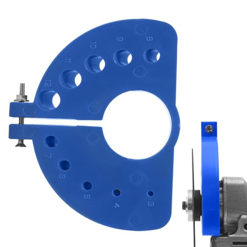 Bohrerschärfer Tragbarer Bohrerschleifaufsatz Mehrzweck Winkelschleifer Schärfwerkzeug Bohrerschleifen Für Winkelschleifer 12,5x11,5x1,5 Cm von Gwtdtoad