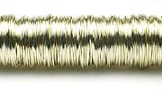 FLORISTEN - DECOLACKDRAHT Ø 0,3mm x 50m, Deko, Farbe: Champagner / Champagne von H&R