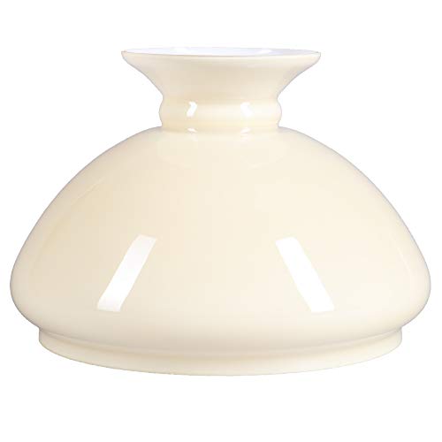 Petroleumglas Lampenglas Ersatzglas Leuchtenglas Petroleumlampe Vestaschirm Einbaumaß Ø 218mm Beige von H4L