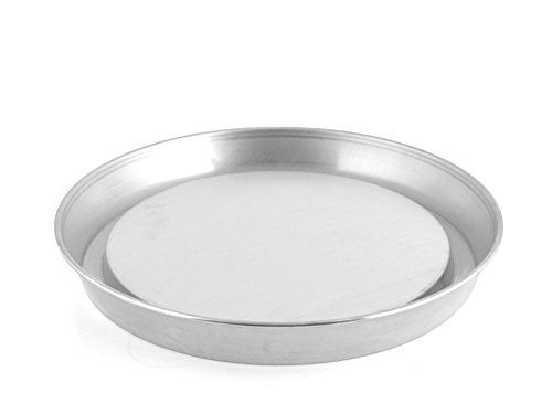Habi Rotierende Aluminium-Ofenplatte, Grau , 28 x 28 x 4 cm von HABI