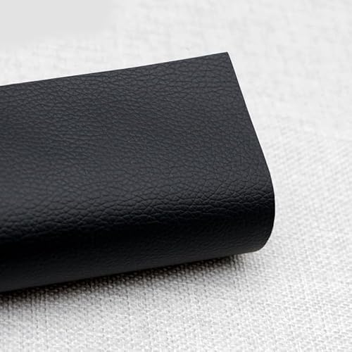 Selbstklebender Lederpatch, Kunstlederpatch, verwendet für Sofa, Autositz Lederreparatur schwarz(20CMX120CM) von HAHII