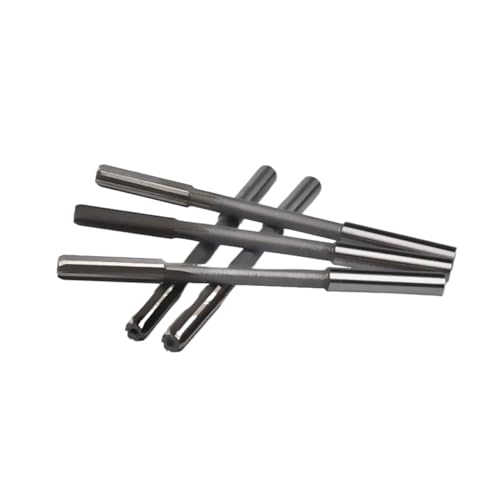 HAJMGUMC 2-10 mm H7 Maschinenreibahle, Hochgeschwindigkeitsstahl, rotierende Werkzeuge, Kernbohrer, gerader Schaft, Fräsreibahle, Holzbearbeitungswerkzeuge(3mm 10pcs) von HAJMGUMC