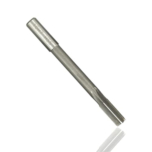 HAJMGUMC HSS-Maschinenreibahle, Spannreibahle H7, 2,0–12 mm, gerade Nut, Fräs-Spannreibahle(H7 10mm) von HAJMGUMC