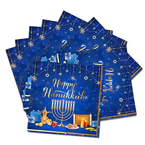 Chanukkah-Party-Dekoration, Chanukka-Party-Serviette von HAKOTI