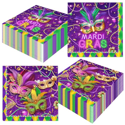 Mardi Gras Servietten von HAKOTI