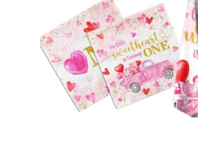 Valentine One Babyparty-Dekorationen, Servietten von HAKOTI