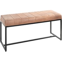 HAKU Möbel Bank 25853 braun Leder 100,0 cm von HAKU Möbel