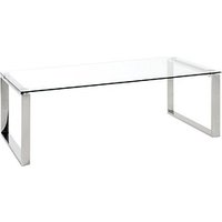 HAKU Möbel Couchtisch Glas transparent 120,0 x 60,0 x 40,0 cm von HAKU Möbel