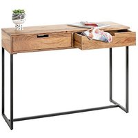 HAKU Möbel Konsolentisch Massivholz akazie 100,0 x 35,0 x 80,0 cm von HAKU Möbel