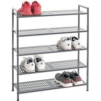HAKU Möbel Schuhregal anthrazit 73,0 x 25,0 x 90,0 cm von HAKU Möbel
