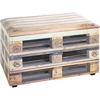 HAKU Möbel Sitztruhe 25978 Motiv Palette 2 Holz 65,0 cm von HAKU Möbel