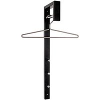 HAKU Möbel Wandgarderobe 89545 schwarz Metall 3 Haken 4,0 x 70,0 cm von HAKU Möbel