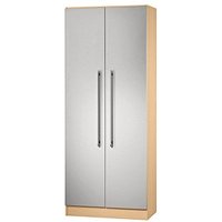 HAMMERBACHER Aktenschrank 7100 RE, V7100/6/S/RE buche, silber 4 Fachböden 80,0 x 42,0 x 200,4 cm von HAMMERBACHER