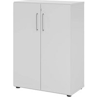 HAMMERBACHER Aktenschrank 938T3, V938T3/5/5/BS lichtgrau 2 Fachböden 80,0 x 42,0 x 110,0 cm von HAMMERBACHER