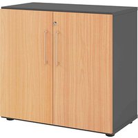 HAMMERBACHER Aktenschrank 928T2, V928T2/G/6/BS grafit, buche 1 Fachboden 80,0 x 42,0 x 74,8 cm HAMMERBACHER Aktenschrank 928T2, V928T2/G/6/BS grafit, buche 1 Fachboden 80,0 x 42,0 x 74,8 cm von HAMMERBACHER