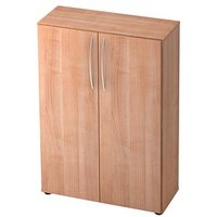 HAMMERBACHER Aktenschrank Altus, V4550/N/N/BM nussbaum 2 Fachböden 80,0 x 33,0 x 114,4 cm von HAMMERBACHER