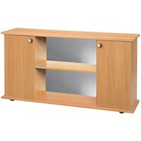 HAMMERBACHER Sideboard Prokura, VSB2T/6/6/SG buche 166,1 x 44,8 x 84,0 cm von HAMMERBACHER