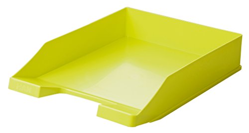 HAN Briefablage KLASSIK, 6 STÜCK Schreibtisch Organizer, Bürobedarf, Ablagefächer, Büromaterial, Briefkorb, Dokumentenablage, bis Format A4/C4, 1027-S-50, lemon von HAN