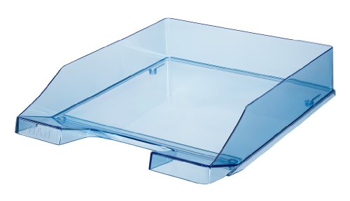 HAN Briefkorb C4, transparent blau/1026-X-26 255x348x65mm Kunststoff, 5 Stück von HAN