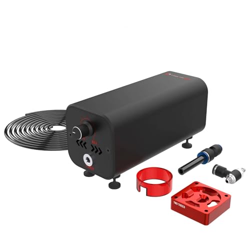 HANLEES X1 Air Airflow Assist Kit 10-30 l/min Air Assist System entfernt Rauch und Staub für die Lasergravier- und Schneidemaschine TTS-55 (Airflow) von HANLEES