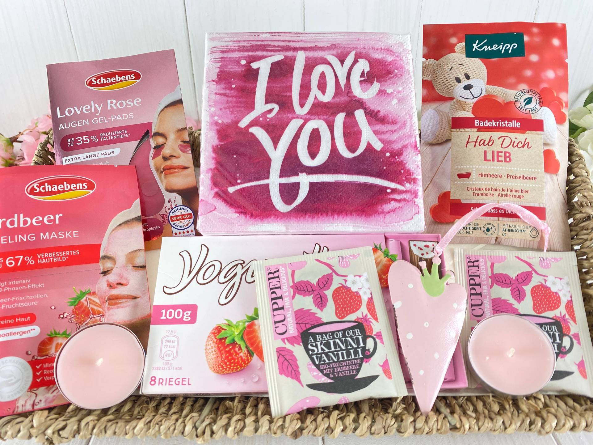 I Love You Geschenkbox Beauty von HANSELSSHOP