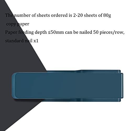 Desktop-Hefter, kommerzieller Desktop-Hefter, 20 Blatt Kapazität, tragbarer Hefter for Heimbüro, Klassenzimmer oder Schule, Desktop-Hefter von HAODUOO