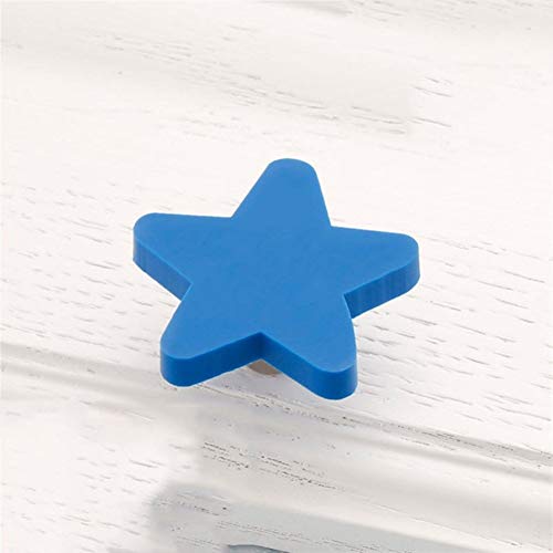 Schminktischgriff, Kindermöbelgriffe, Cartoon-Schrankknöpfe, Griffe, PVC, Wolke, Schublade, Knöpfe for Kinder, Innenbeschläge (Nr. 710)(260 Blue) von HAOJIazx