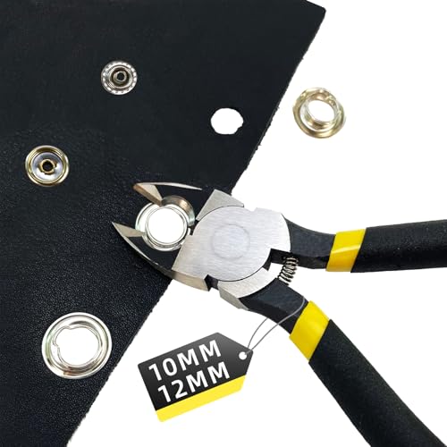 HAPDEN Grommet-Entfernungs-Set,Snap-Entfernungs-Werkzeug für Bootsabdeckungen, 10mm Trap Grommet-Kit-Entferner, 3/8" Ersatz-Ösenzange, Werkzeugset zur Reparatur von wasserdichten Planen HAPDEN Grommet-Entfernungs-Set,Snap-Entfernungs-Werkzeug für Bootsabdeckungen, 10mm Trap Grommet-Kit-Entferner, 3/8" Ersatz-Ösenzange, Werkzeugset zur Reparatur von wasserdichten Planen von HAPDEN