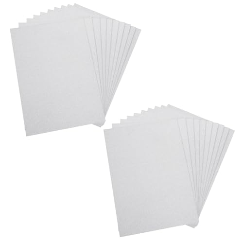 20 Blätter Glitzerkarton kraftpapier kreativpapier papierschere paketpapier craft paper Bastelpapier farbiger Karton Mehrzweck-Karton zum Selbermachen Kartenvorrat farbig Silver HAPINARY von HAPINARY