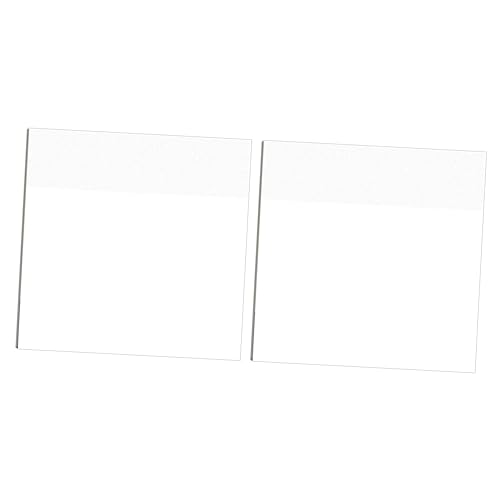 200 Blatt transparente Haftnotizen Mini-Notizblock Notizzettel für Schüler Büroaufkleber Transparent memo pads PVC material memo pads Büronotizen Memo-Aufkleber PVC selbstklebend HAPINARY von HAPINARY