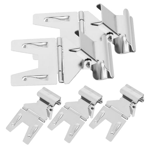 50 Stück Preisschild-clip Clip-on-schilderhalter in Loser Schüttung Clip Für Korbetiketten Abziehbar Clips Für Lebensmittel Etikett Für Stoffladen Markt Silver Galvanisiertes Eisen HAPINARY von HAPINARY