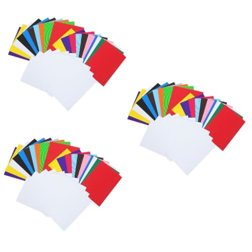 90 Blatt Wellpapier bunte Wellpappe Bastelmaterial aus Papier zum Selbermachen Karton Packpapier bastelmaterial für kinder seidenpapier kreatives gewelltes Papier buntes DIY-Papier HAPINARY von HAPINARY